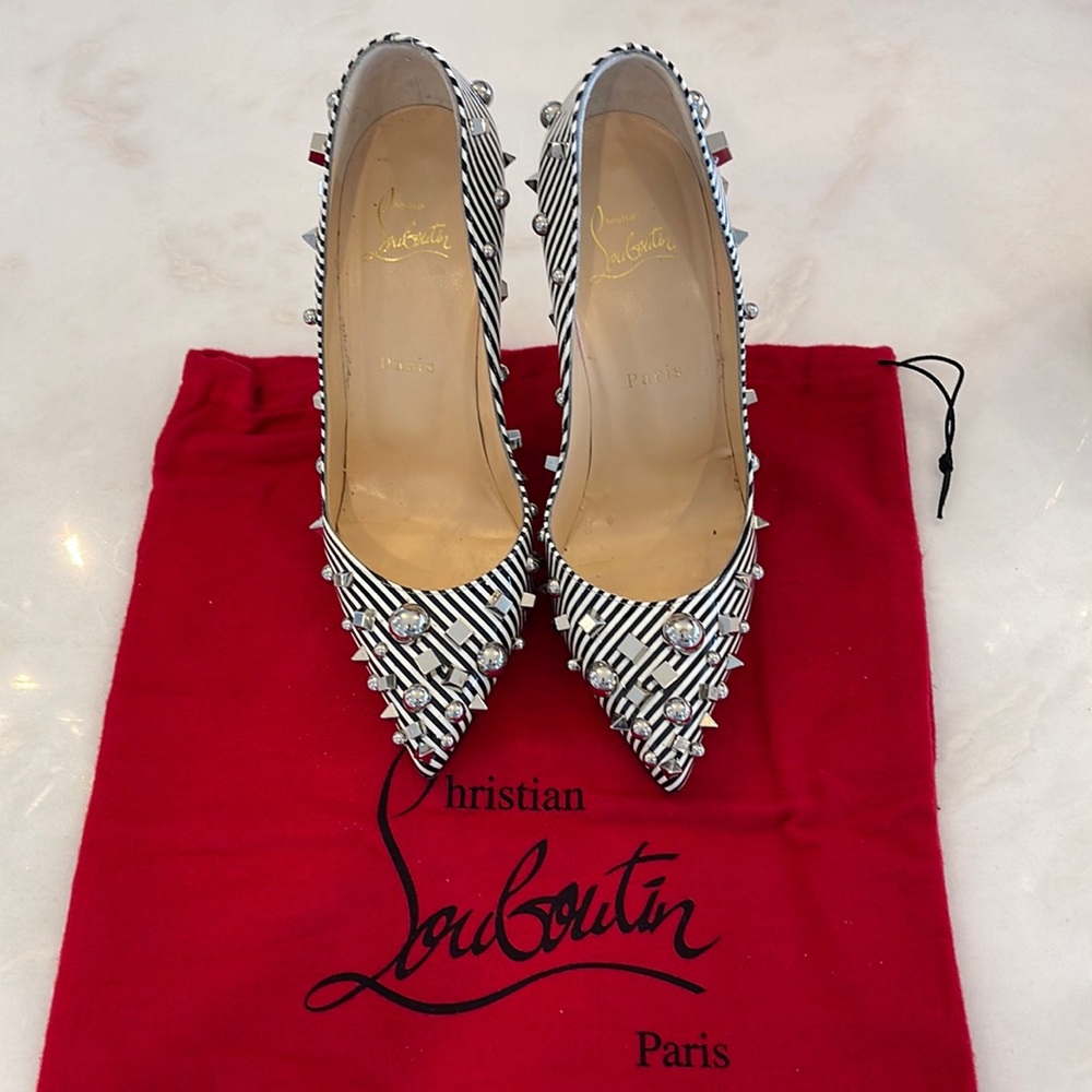 Real Christian Louboutin stilettos